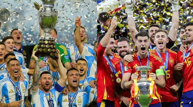 কাতার বিশ্বকাপের ফাইনাল অনুষ্ঠিত হওয়া সেই স্টেডিয়ামে ফিনালিসিমা