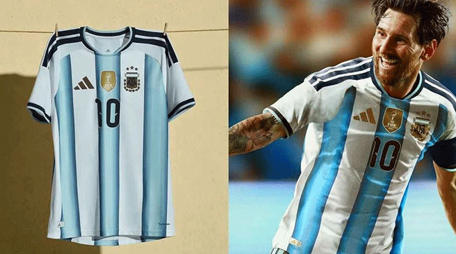 আর্জেন্টিনাসহ ২২ দেশের বিশ্বকাপের জার্সি উন্মোচন