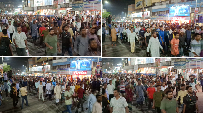 টাঙ্গাইলে মনোনয়ন বাতিলের দাবিতে বিএনপির বিক্ষোভ