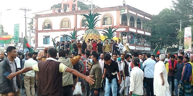 মধুপুরে বিএনপির দুই গ্রুপের সংঘর্ষ, ভাঙচুর 