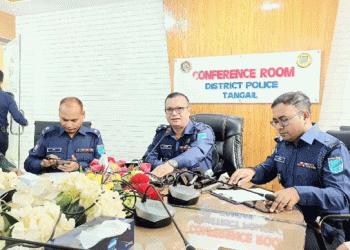 টাঙ্গাইলে নবাগত পুলিশ সুপার শামসুল আলমের সাথে সাংবাদিকদের মতবিনিময়