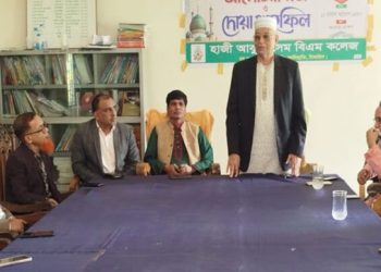 কালিহাতীতে কলেজ শিক্ষকদের সাথে বিএনপি প্রার্থীর মতবিনিময়