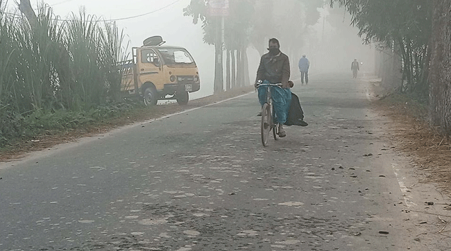 পঞ্চগড়ে মৌসুমের সর্বনিম্ন তাপমাত্রা, জনজীবনে স্থবিরতা