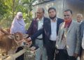 গোপালপুরে হতদরিদ্র ৭ পরিবারকে বিনামূল্যে বকনা গরু বিতরণ