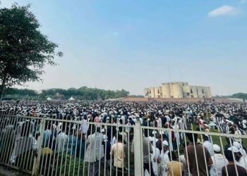 শহীদ শরিফ ওসমান হাদির জানাজা সম্পন্ন