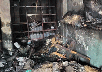 কালিহাতীতে বাজারের দোকানে অগ্নিকাণ্ডে দোকান মালিকের মৃত্যু
