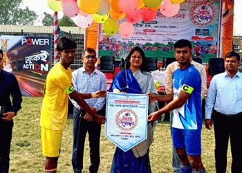 টাঙ্গাইল স্টেডিয়ামে শুরু হলো পাঁচদিনব্যাপী আন্তঃকলেজ ফুটবল টুর্নামেন্ট