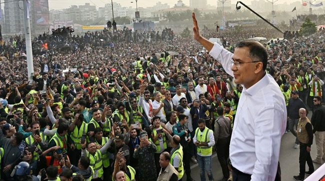 ১৭ বছর পর দেশে ফেরা স্মৃতি ভুলব না: তারেক রহমান