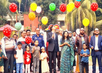 বাসাইলে উপজেলা শিশু পার্কের উদ্বোধন