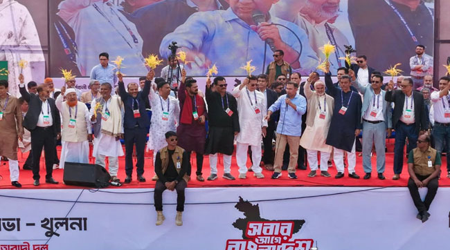 দায়িত্ব পেলে আমাদের প্রথম কাজ হবে দেশ পুনর্গঠন