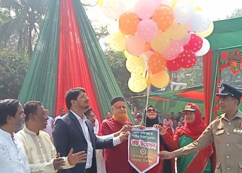 নাগরপুরে বর্ণাঢ্য আয়োজনে মহান স্বাধীনতা দিবস উদযাপন
