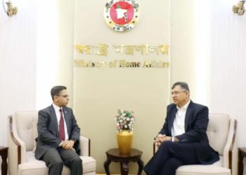 স্বরাষ্ট্রমন্ত্রীর সঙ্গে প্রথমবার বৈঠক ভারতীয় হাইকমিশনার প্রণব কুমারের