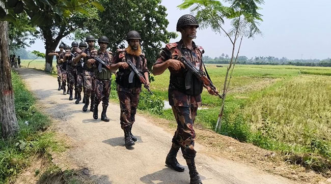 পশ্চিমবঙ্গ পরিস্থিতি ঘিরে ব্রাহ্মণবাড়িয়া সীমান্তে বিজিবির কড়া নজরদারি