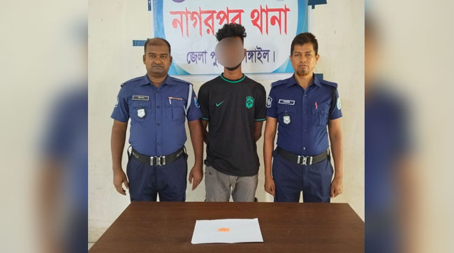 নাগরপুরে ইয়াবাসহ যুবক গ্রেফতার