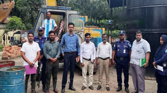টাঙ্গাইলে ভেজাল ডিজেল তৈরির কারখানায় অভিযান, জরিমানা ও বন্ধের নির্দেশ