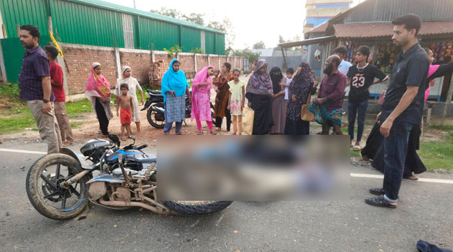 সখীপুরে দাঁড়িয়ে থাকা ট্রাকে মোটরসাইকেলের ধাক্কা, আহত ৩