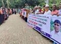 কালিহাতীতে শাহ আলম হত্যার প্রতিবাদে মানববন্ধন ও বিচার দাবি