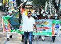 দিনাজপুরে নিষিদ্ধ ছাত্রলীগের ঝটিকা মিছিল