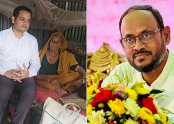 অসহায় বৃদ্ধা জয়গুনের পাশে দাঁড়ালেন প্রতিমন্ত্রী টুকু