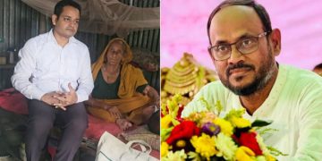 অসহায় বৃদ্ধা জয়গুনের পাশে দাঁড়ালেন প্রতিমন্ত্রী টুকু