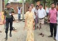 ধনবাড়ীতে উন্নয়নমূলক কাজ পরিদর্শনে ইউএনও নূরজাহান আক্তার সাথী
