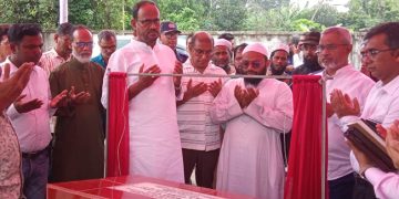 টাঙ্গাইলে পানি পরিশোধনাগার ও জলাধারের নির্মাণ কাজের উদ্বোধন করলেন প্রতিমন্ত্রী