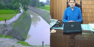 খাল পুনঃখনন শেষে ১ কোটি ২৫ লাখ টাকা ফেরত দিলেন ইউএনও