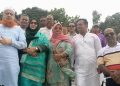নদীভাঙনের সংবাদ পেয়ে নন্দপাড়ায় ছুটে গেলেন এমপি লাভলু