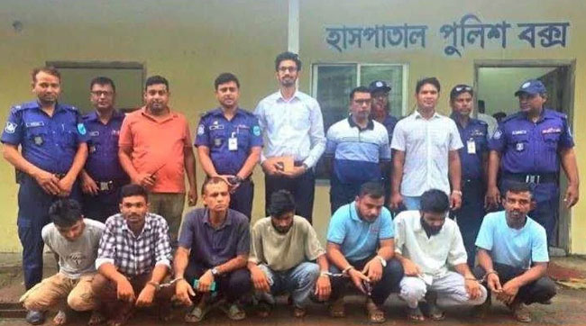টাঙ্গাইল মেডিকেল কলেজ হাসপাতালে অভিযান, সাত দালালের কারাদণ্ড