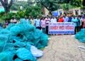 দেলদুয়ারে অভিযানে ৩০৩টি অবৈধ চায়না দুয়ারি জাল জব্দ, ধ্বংস