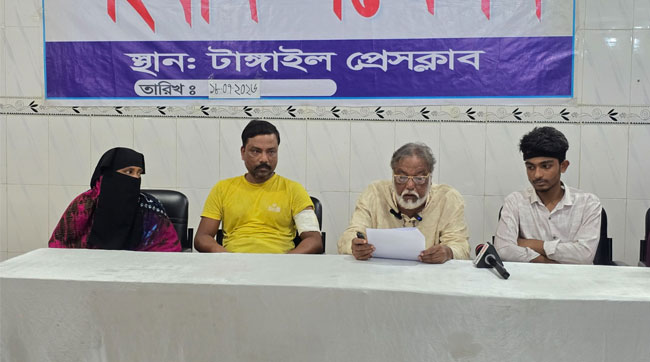 টাঙ্গাইলে নাবালিকাকে শ্লীলতাহানির চেষ্টা: মামলা করায় ভুক্তভোগী পরিবারের ওপর হামলা
