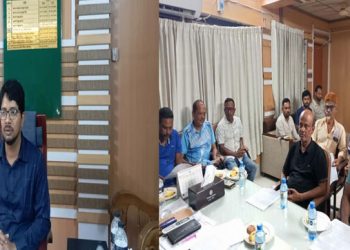 জেলা প্রশাসক গোল্ডকাপ ফুটবল টুর্নামেন্ট: নাগরপুরে সাংবাদিকদের ব্রিফ করলেন ইউএনও