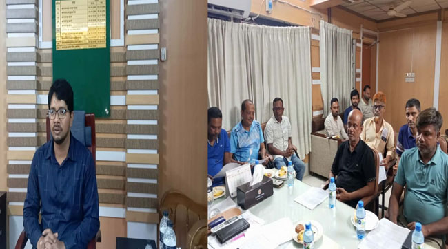 জেলা প্রশাসক গোল্ডকাপ ফুটবল টুর্নামেন্ট: নাগরপুরে সাংবাদিকদের ব্রিফ করলেন ইউএনও