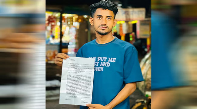 ফিফা সভাপতির বিরুদ্ধে অভিযোগ নিয়ে থানায় তরুণ, ফেরত পাঠাল পুলিশ
