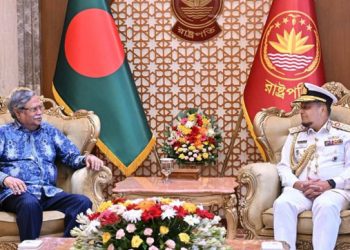 রাষ্ট্রপতির সঙ্গে বিদায়ি সাক্ষাৎ নৌপ্রধানের