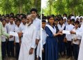 সখীপুরে এসএসসি পাশের মিষ্টির টাকায় সহপাঠীর ক্যান্সারাক্রান্ত মায়ের পাশে শিক্ষার্থীরা