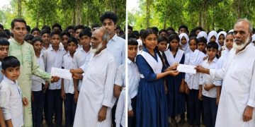 সখীপুরে এসএসসি পাশের মিষ্টির টাকায় সহপাঠীর ক্যান্সারাক্রান্ত মায়ের পাশে শিক্ষার্থীরা