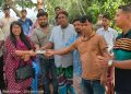গোড়াই উত্তর নাজির পাড়া কবরস্থানের বেড়া নির্মাণ কাজ সম্পন্ন