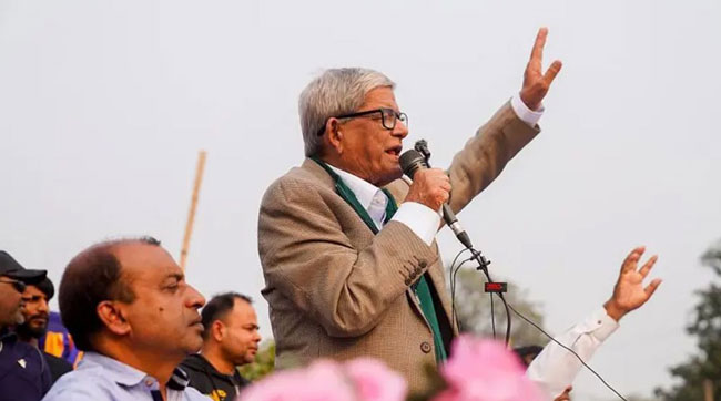 ২৫৫ ভোট পেয়ে রাজপথ থেকে বঙ্গভবনে মির্জা ফখরুল