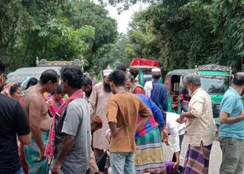 সখীপুরে ট্রাকের চাকায় পিষ্ট হয়ে তরুণীর মৃত্যু