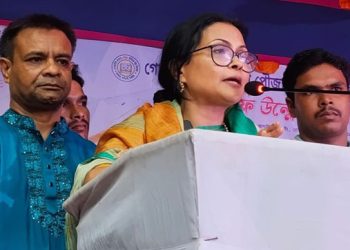 মাদক থেকে যুব সমাজকে সুস্থ ধারায় ফিরিয়ে আনতে পারে খেলাধুলা: ব্যারিস্টার সারওয়াত সিরাজ শুক্লা