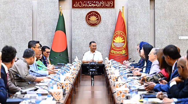প্রধানমন্ত্রীর সঙ্গে বৈঠকে মার্কিন ব্যবসায়ী প্রতিনিধিদল