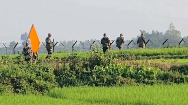 পীরগঞ্জ সীমান্তে বিএসএফের গুলিতে নিহত আশাদুলের মরদেহ হস্তান্তর