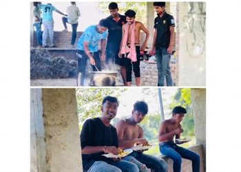 কুষ্টিয়ায় শ্মশানে গরুর মাংসের পিকনিক! প্রশাসন নিরব। সমালোচনার ঝড়