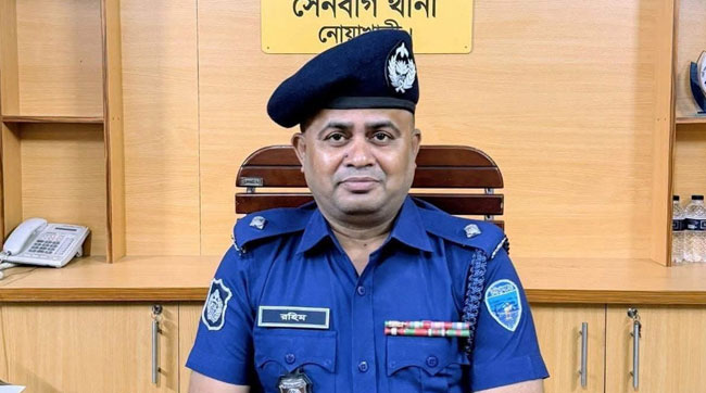 আওয়ামী লীগ সমর্থকের বাড়িতে দাওয়াতের অভিযোগ, সেনবাগের ওসি প্রত্যাহার
