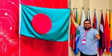 বিশ্বের ৫৪ দেশের প্রতিনিধিদের অ্যাম্বাসাডর নির্বাচনে বিজয়ী ছাত্রদল সহসভাপতি আউয়াল