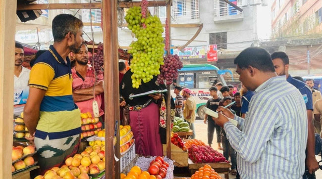 মির্জাপুরে ৫ প্রতিষ্ঠানকে ৩৩ হাজার টাকা জরিমানা